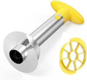 img 3 attached to 🍍 Stainless Steel Fruit Pineapple Peeler Core Slicer Cutter - SameTech Easy Kitchen Tool