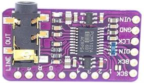 img 1 attached to 🔊 SUBALIGU PCM5102 I2S IIS Без потерь Цифровой аудиодекодер DAC: Стерео DAC модуль для Arduino Raspberry Pi