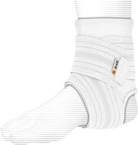 img 2 attached to 🩹 Enhanced Ankle Support: Shock Doctor Ankle Sleeve with Compression Wrap