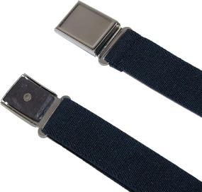img 3 attached to CTM Elastic Adjustable Magnetic Buckle Boys' Accessories and Belts