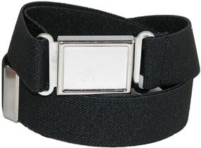 img 4 attached to CTM Elastic Adjustable Magnetic Buckle Boys' Accessories and Belts