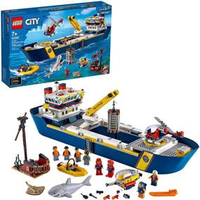 img 4 attached to 🚁 LEGO Helicopter Submarine Exploration Set with Minifigures