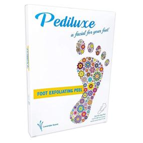 img 4 attached to 👣 PEDILUXE Exfoliating Foot Peel Mask for Dry, Cracked Feet - Botanical Extracts Pedicure Foot Treatment, Cracked Heel Booties for Foot Peel Treatment