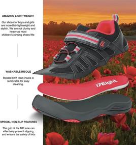 img 3 attached to I78 Breathable Synthetic Lightweight Numeric_4_Point_5 Boys' Shoes