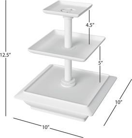 img 3 attached to 🧁 Enhanced SEO: Chef Buddy Cupcake Dessert Stand with 3 Tiers