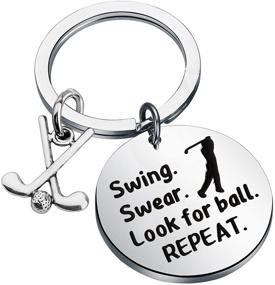 img 4 attached to WSNANG Keychain Swing Repeat Jewelry