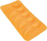 🍊 orange oranges ice cube tray - fairly odd novelties (1 pack) - enhanced seo logo