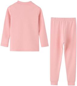 img 3 attached to 👶 Cozy Toddler Boys Long Johns: Essential Layering for Boys' Clothing and Underwear