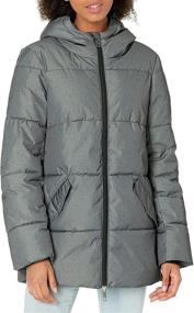 img 4 attached to Daily Ritual Mid Length Water Resistant Primaloft Women's Clothing and Coats, Jackets & Vests