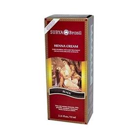 img 2 attached to 🖤 Surya Brasil Henna Cream for Hair, Black - 2.37 oz