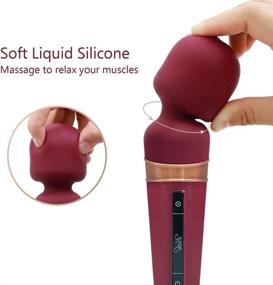 img 3 attached to Massage Silicone Cordless Waterproof Massager Wellness & Relaxation