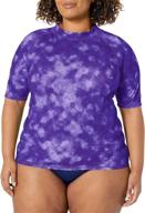 women's clothing: plus size kanu surf rashguards with protective features logo