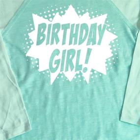 img 1 attached to 🎉 Happy Family Clothing: Superhero Birthday Girls' Tops, Tees & Blouses – Magical Outfits for Superhero Celebrations!