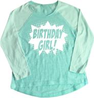 🎉 happy family clothing: superhero birthday girls' tops, tees & blouses – magical outfits for superhero celebrations! logo