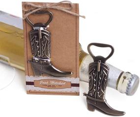 img 4 attached to Western Cowboy Bottle Wedding Favor 20Pcs