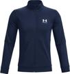 under armour pique track jacket men's clothing and active logo