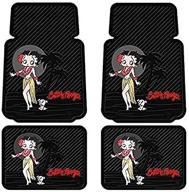 👠 betty boop aloha floor mat set by u.a.a. inc., 4 pieces logo