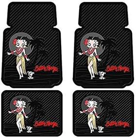 img 4 attached to 👠 Betty Boop Aloha Floor Mat Set by U.A.A. INC., 4 Pieces