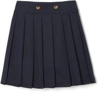 👗 stylish french toast button pleated scooter: chic girls' clothing for skirts & skorts logo