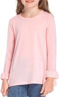 👚 stylish leaduty sleeve shirts pullover: trendy girls' clothing in tops, tees & blouses logo