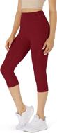 ododos high rise pockets full length leggings sports & fitness in cycling logo