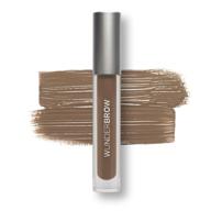 wunder2 wunderbrow waterproof eyebrow gel - long lasting makeup for brow enhancement, brunette shade, 0.1 ounce (1 pack) logo