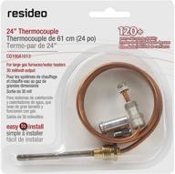 🔥 resideo gas furnace, boiler, and water heater replacement thermocouple - cq100a1005/u, 36-inch logo