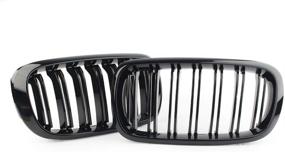 img 3 attached to 🚗 BMW X5/X6 Series Front Replacement Kidney Grille Grill - Perfectly Compatible with F15/F16/X5M/F85/X6M/F86
