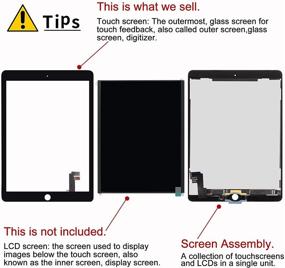 img 1 attached to Compatible Digitizer Replacement Display Tempered