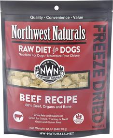 img 4 attached to 🐶 Grain-Free, Gluten-Free Northwest Naturals Freeze Dried Nuggets Dog Food – Freeze Dried Raw Diet for Dogs, Ideal for Dog Training Treats