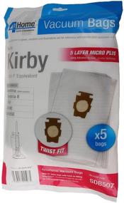 img 1 attached to 🧹 4YourHome Premium Kirby Style F HEPA Filtration Vacuum Bags - 5/Package for Models Sentria, Generation G3 G4 G5 G6 G10 (2009 and Later)