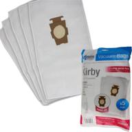 🧹 4yourhome premium kirby style f hepa filtration vacuum bags - 5/package for models sentria, generation g3 g4 g5 g6 g10 (2009 and later) logo