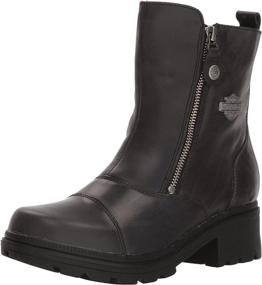 img 4 attached to Rev up your style with HARLEY-DAVIDSON Women's Amherst Motorcycle Boot.