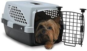 img 1 attached to Noz2Noz Pet Suite Double Door Pet Kennel: The Ultimate Haven for Your Beloved Pets!
