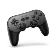 enhanced gaming experience with the black edition 8bitdo sn30 🎮 pro+ bluetooth controller for switch, pc, macos, android, steam, and raspberry pi logo