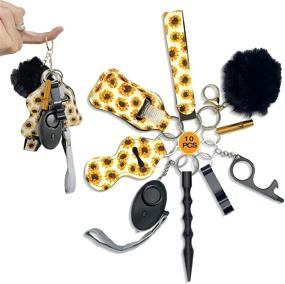 img 4 attached to 👩 Women's and Kids' Self Defense Keychain Set