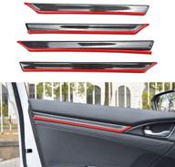 lexley interior moulding carbon accessories logo