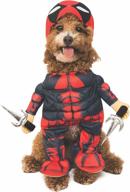 🐶 marvel deadpool pet costume by rubie's логотип