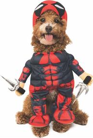 img 4 attached to 🐶 Marvel Deadpool Pet Costume by Rubie's