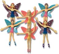 artcreativity bendable fairy princesses - set of 12 flexible birthday party favors for boys and girls, stress relief fidget toys for kids and adults - ideal goody bag stuffers and piñata fillers логотип