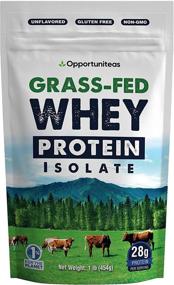 img 4 attached to Pure Grass-Fed Whey Protein Isolate - Unflavored | Low Carb Keto & Paleo Diet Friendly | Non GMO & Gluten Free | Ideal for Shakes, Smoothies, Drinks & Recipes | 1 Pound