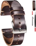 👨 men's watches with horween leather watch bands logo