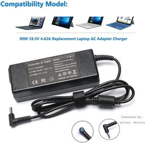 img 3 attached to 💻 High-Quality BURFLO 90W 65W Laptop Charger for HP 15-17: Efficient Charging for 15-DW, 15-CS, and 15-CH Models