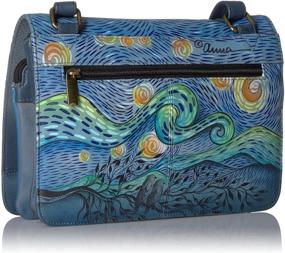 img 3 attached to Anna Anuschka Handpainted Leather Crossbody Love