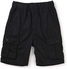 img 4 attached to Mesinsefra BoysCotton Multi Pockets Cargo Shorts: The Perfect Choice for Boys' Clothing and Shorts