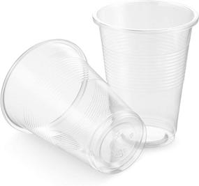 img 1 attached to Plasticpro Clear Plastic Disposable Drinking