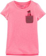 kosh girls toddler pocket grey logo