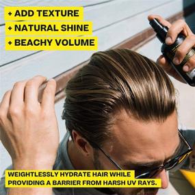 img 1 attached to 🏖️ BYRD Texturizing Surf Spray: A Beachy Volumizing Spray Packed with Sea Salt and Coconut Water