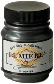 img 1 attached to Jacquard Products Lumiere Fabric Paint Painting, Drawing & Art Supplies