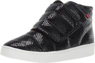 marc joseph new york leather boys' shoes : sneakers logo